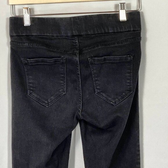 Liverpool Ankle Jeggings Black Back to School Stretch Grunge Emo 0 - Picture 4 of 8